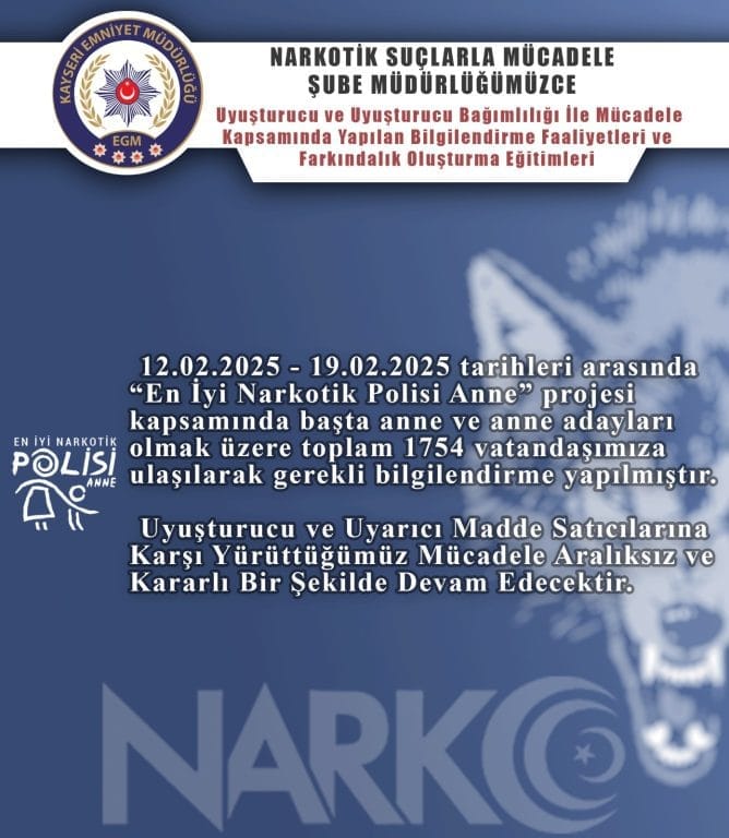 TRAFİK KURALLARI VE NARKOTİK BİLGİLENDİRME