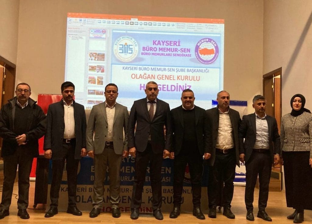 BÜRO MEMUR SEN’DE ŞAHİN, GÜVEN TAZELEDİ