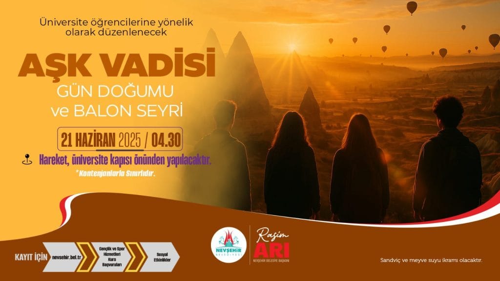 Nevşehir’den haberler (21.06.2025)