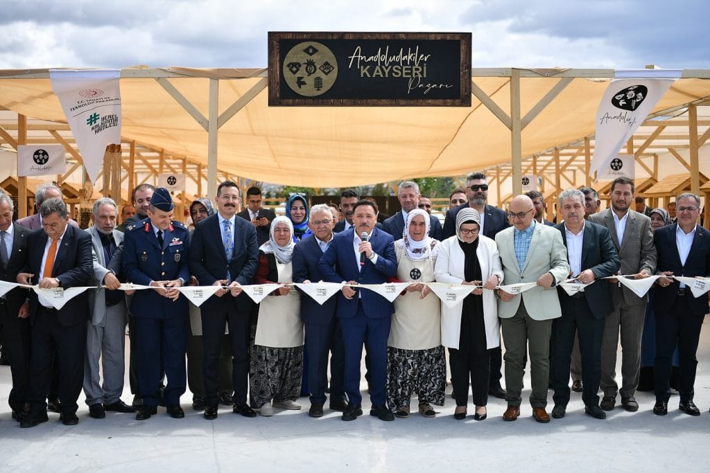 ‘Anadoludakiler Pazarı’ kapılarını bu kez Kayseri’de açtı