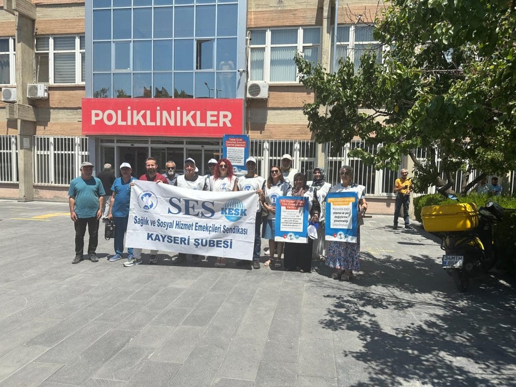 SES: GREVLİ TS HAKKI, GERÇEK TOPLU SÖZLEŞME, DEMOKRATİK ÇALIŞMA YAŞAMI İÇİN MÜCADELEYE DEVAM EDİYORUZ!