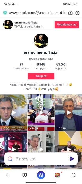 Türkülerin engelsiz sesi Ersin Çimen ile  Türkü Zamanı