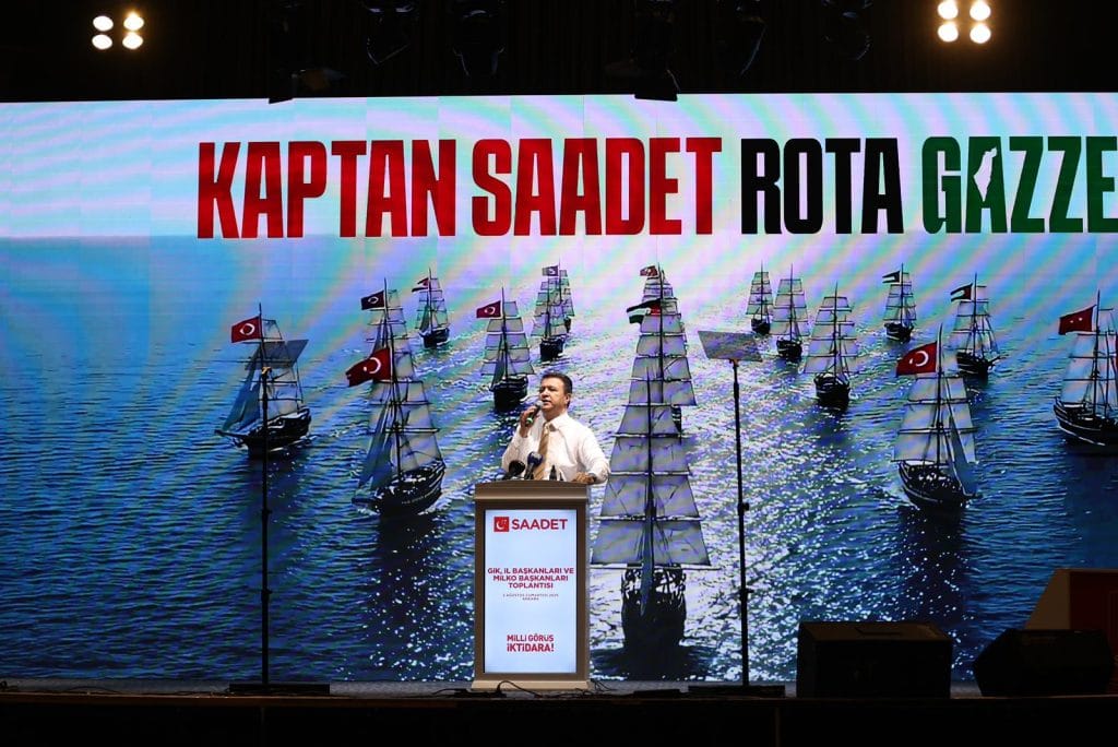 GENEL BAŞKAN MAHMUT ARIKAN AÇIKLADI: SAADET PARTİSİ, GAZZE’YE GEMİ GÖNDERİYOR! TÜRKİYE’NİN FAİZ ÖDEMESİNDE KORKUNÇ RAKAM! ‘FAİZSİZ TÜRKİYE’ İSTİYORUZ!