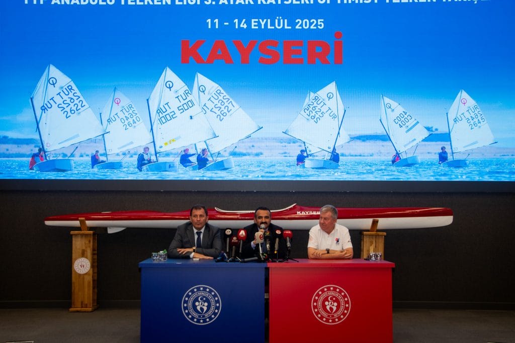Anadolu Yelken Ligi 3. Ayak Kayseri Optimist Yelken Yarışlarının Tanıtım Lansmanı
