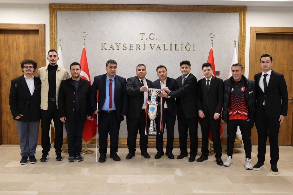 Kayseri Görme Engelliler Spor Kulübü şampiyon oldu