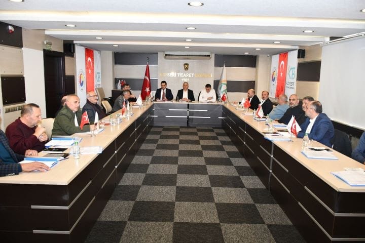 KTB VE KTO’DA YILIN SON MECLİSİ,  KAYSERİ OSB SAĞLIK MERKEZİ, BAZI TUİK VERİLERİ