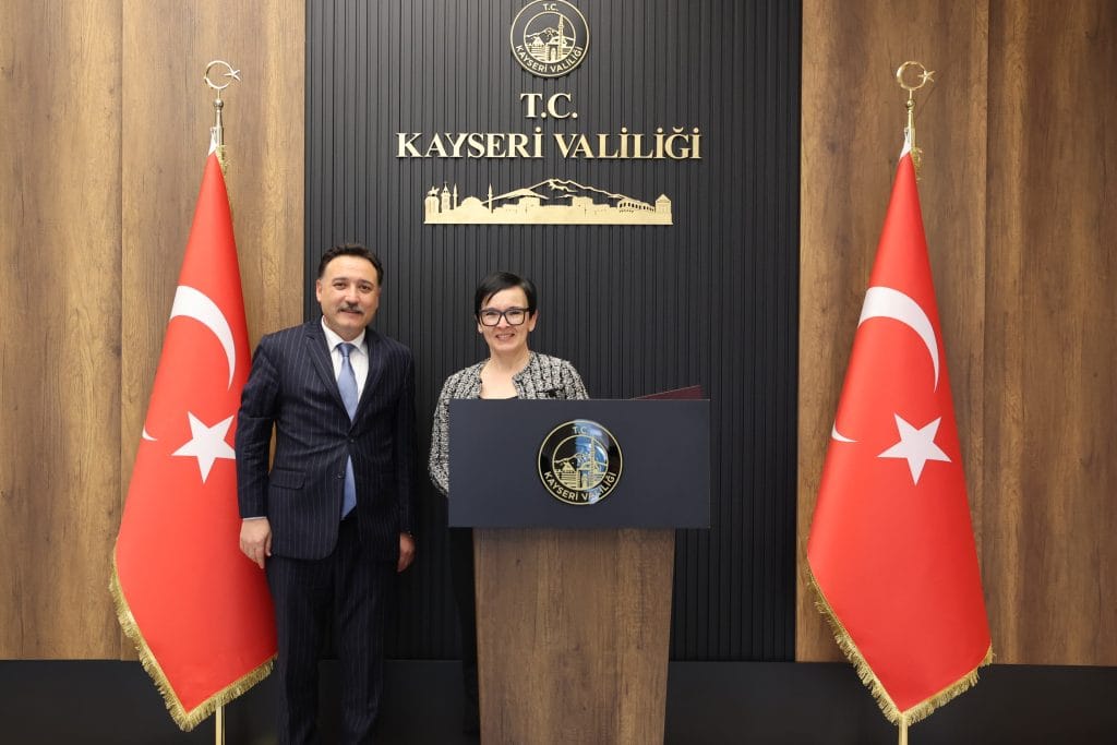 Avusturya’nın Ankara Büyükelçisi Gabriele Juen Kayseri’de