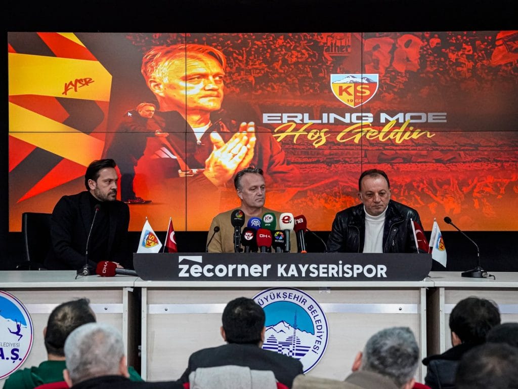Kayserispor’da Erling Moe dönemi