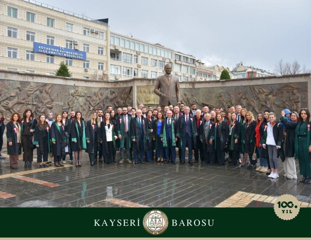 Kayseri Baro Başkanı Özsoy: Avukatlık mesleği, birey hak ve özgürlüklerinin teminatı, adaletin güçlü sesi ve toplumun vicdanıdır