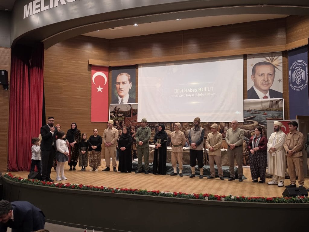 Çanakkale Ruhu Kayseri’de Yeniden Canlandı: