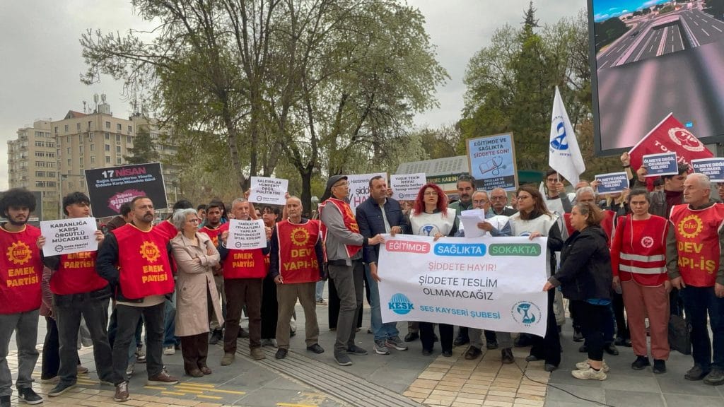 SES: Sağlıklı bir toplum için şiddetsiz yaşam, sağlık için demokrasi
