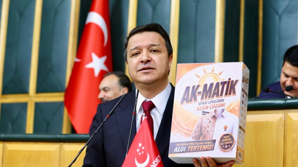 SP LİDERİ MAHMUT ARIKAN: AK-MATİK: SİYASİ LEKELERDE KESİN ÇÖZÜM!