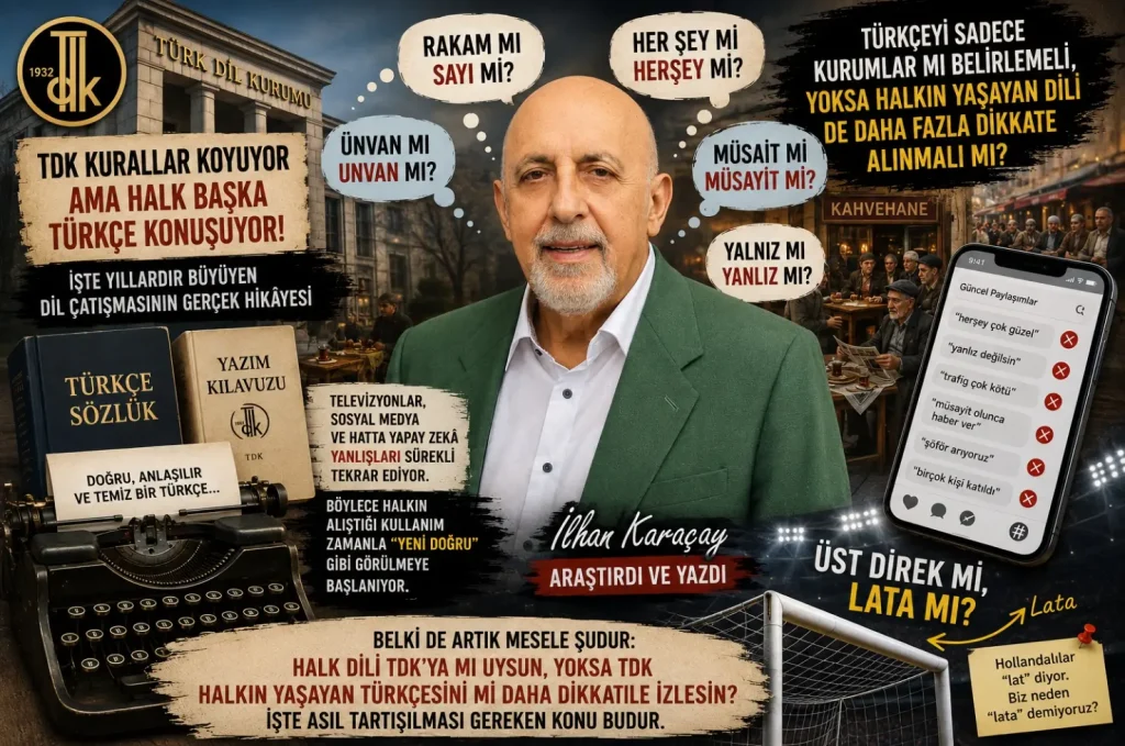 TÜRK DİL KURUMU KURALLAR KOYUYOR AMA..HOLLANDA’NIN ZİRVESİNDE BİR TÜRK HAKEM..TÜRK KADIN GİRİŞİMCİLERDEN GÜÇ BİRLİĞİ ÇAĞRISI