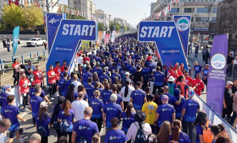 6. Uluslararası Kayseri maratonu tamamlandı