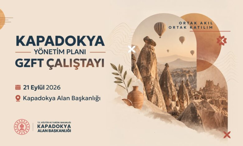 Kapadokya’nın Geleceği İçin “Ortak Akıl ve Ortak Katılım”: Yönetim Planı GZFT Çalıştayı Düzenleniyor