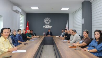 Kayseri GSİM’de toplantı, sporcuların başarısı