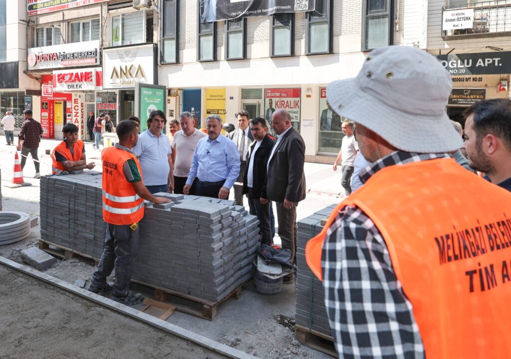 Melikgazi’den şehrin merkezine estetik dokunuş