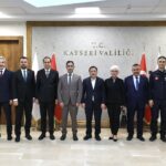 Kayseri Kent Konseyinden Vali Çiçek’e ziyaret, başkanla toplantı