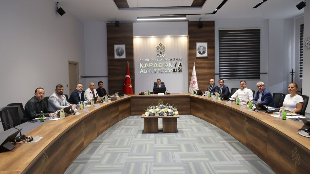 Kapadokya Alan Başkanı Aslanbay’dan ziyaret ve toplantı