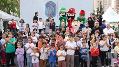 Teknofesti birinci olan Melikgazi’de Çocuk şenlikli araç tanıtımı