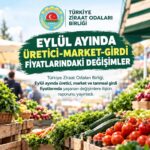 Eylül ayında üretici market ile girdi fiyatlarında yaşanan değişimler