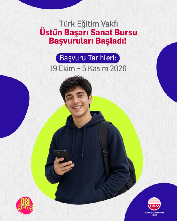 TEV üstün başarı sanat bursu başvuruları başladı