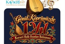 Kayseri Halk Ozanları Kültür Evi’nde “Gönül Köprüsünde 1. Yıl” Buluşması