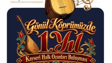 Kayseri Halk Ozanları Kültür Evi’nde “Gönül Köprüsünde 1. Yıl” Buluşması