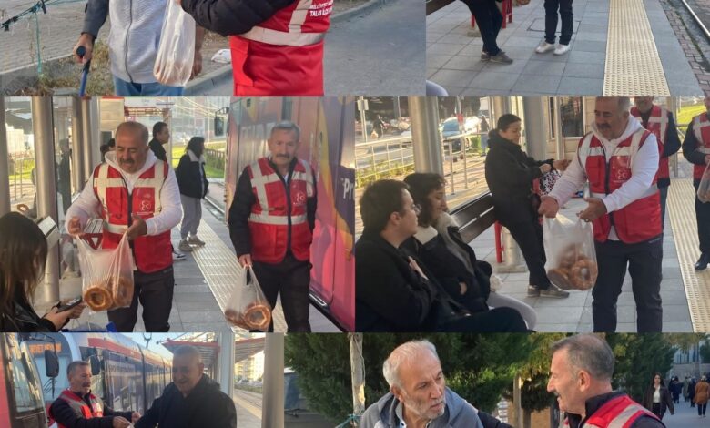 MHP Talas teşkilatından sabah ikramı