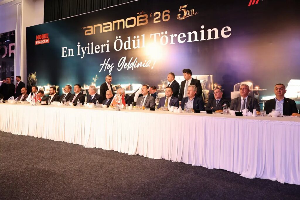 Anadolu Mobilya Fuarı 5. yıl en iyileri ödül töreni
