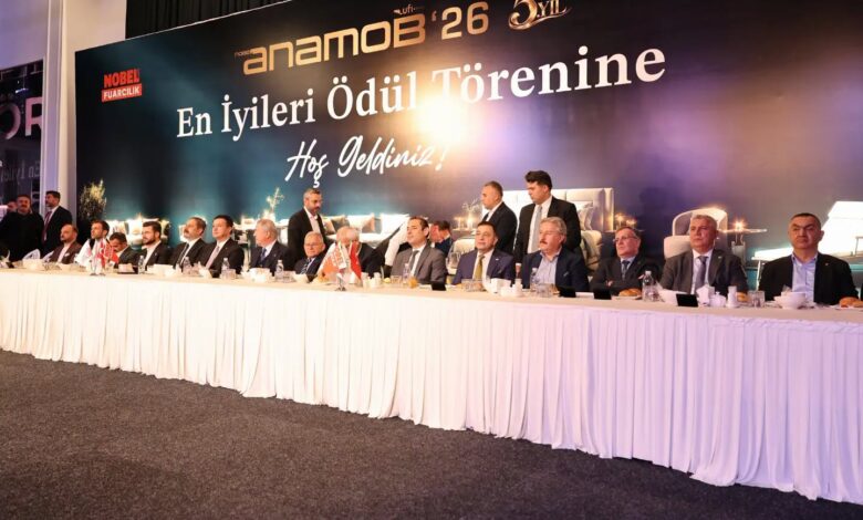 Anadolu Mobilya Fuarı 5. yıl en iyileri ödül töreni
