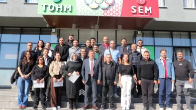 Kayseri GSİM’de arama, kurtarma ekibine sertifika
