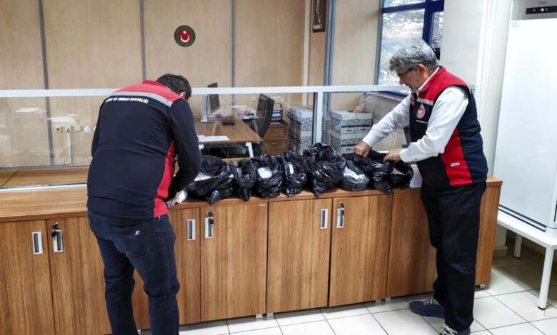 Kayseri’de kaçak sülük operasyonu