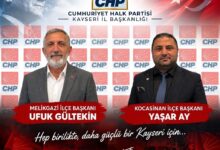 CHP Melikgazi ve Kocasinan’dan görevden alma ve atama