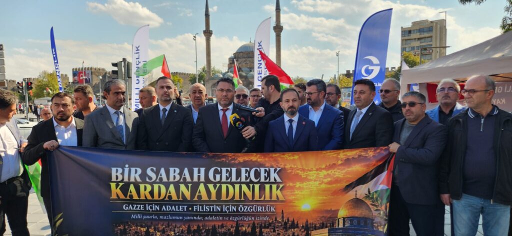 Kayseri’de Aksa Tufanı’nın 3. yılında ‘Zafer yakındır’ denildi