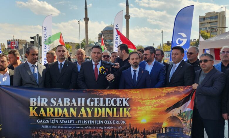 Kayseri’de Aksa Tufanı’nın 3. yılında ‘Zafer yakındır’ denildi