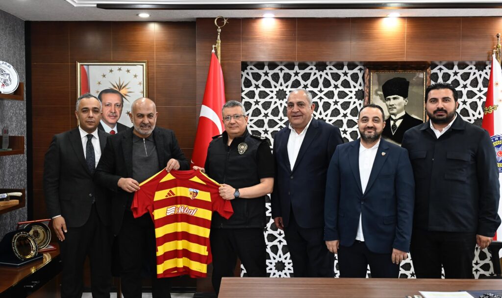 Kayserispor’dan Emniyet Müdürü’ne ziyaret