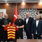 Kayserispor’dan Emniyet Müdürü’ne ziyaret