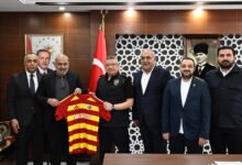 Kayserispor’dan Emniyet Müdürü’ne ziyaret