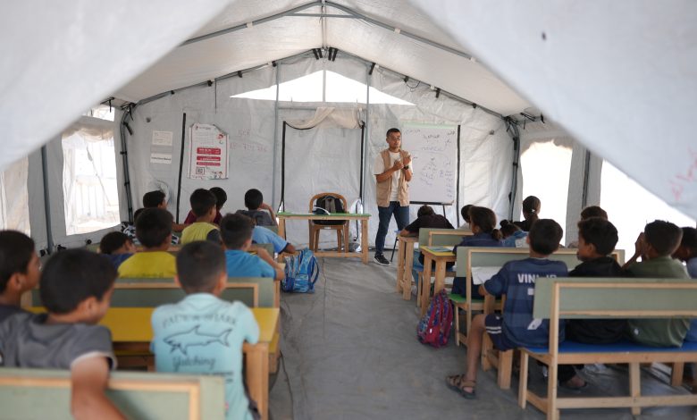 1,5 milyon Filistinli çocuğun eğitimi, dördüncü eğitim öğretim yılında da kesintiye uğruyor