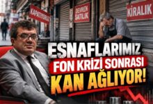 SP’li Kenanoğlu: Esnaf fon krizi sonrası kan ağlıyor, ayakta kalma mücadelesi veriyor